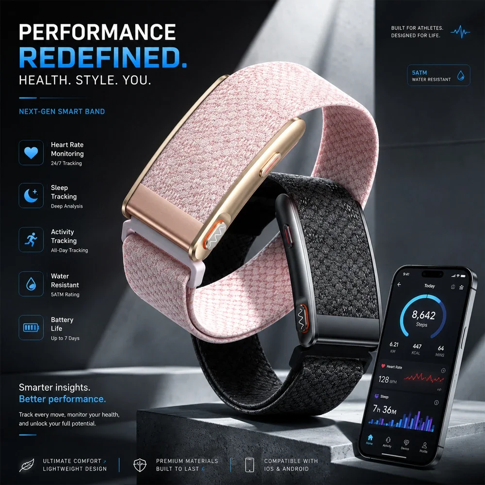 Health Wellness Activities - Jam Tangan Pintar Tanpa Layar Terbaru