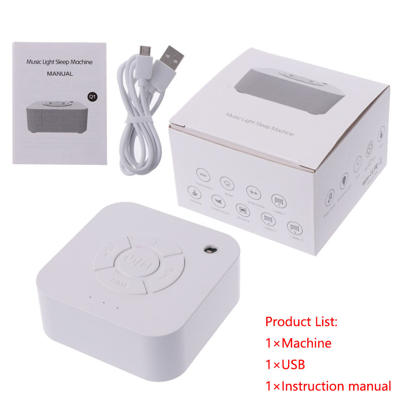 White Noise Machine Sleep - Mesin kebisingan putih USB, mesin suara