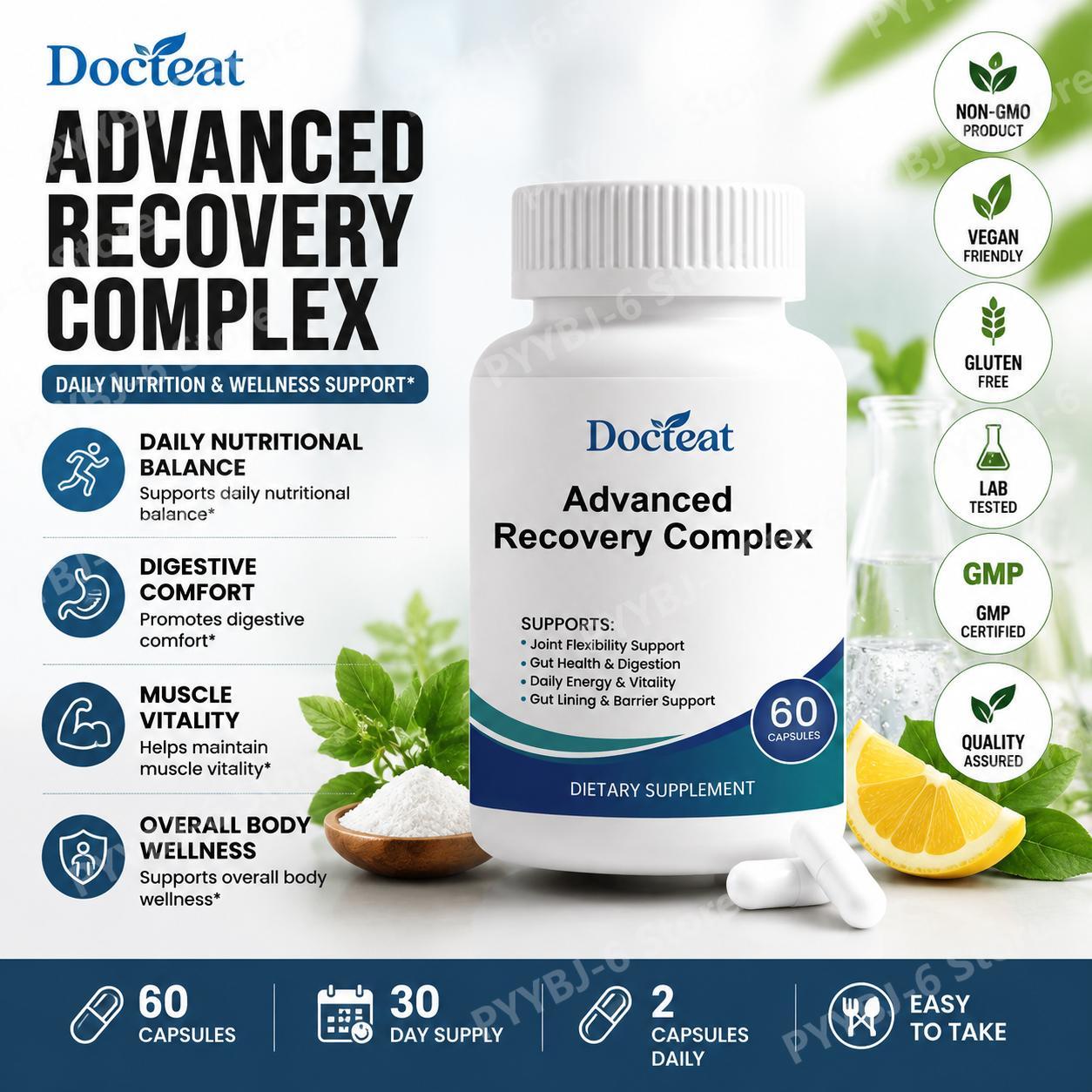 Kapsul Advanced Recovery Compl - Health Wellness & Nutrition Center Llc ulasan dan harga