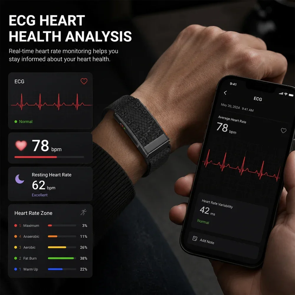 Jam Tangan Pintar Tanpa Layar  - Health Wellness Activities ulasan dan harga