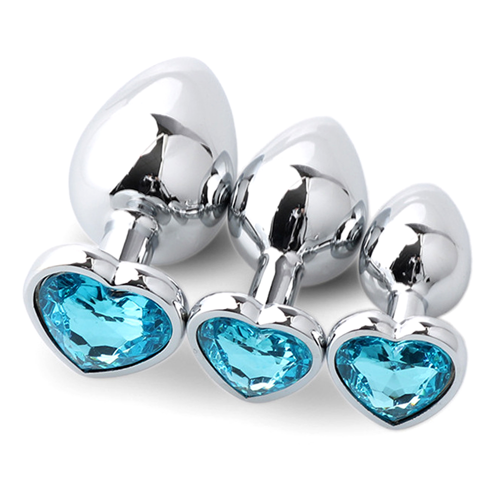 3PCS Anal Plug Logam untuk Pas - Health Wellness & Nutrition Center Llc ulasan dan harga
