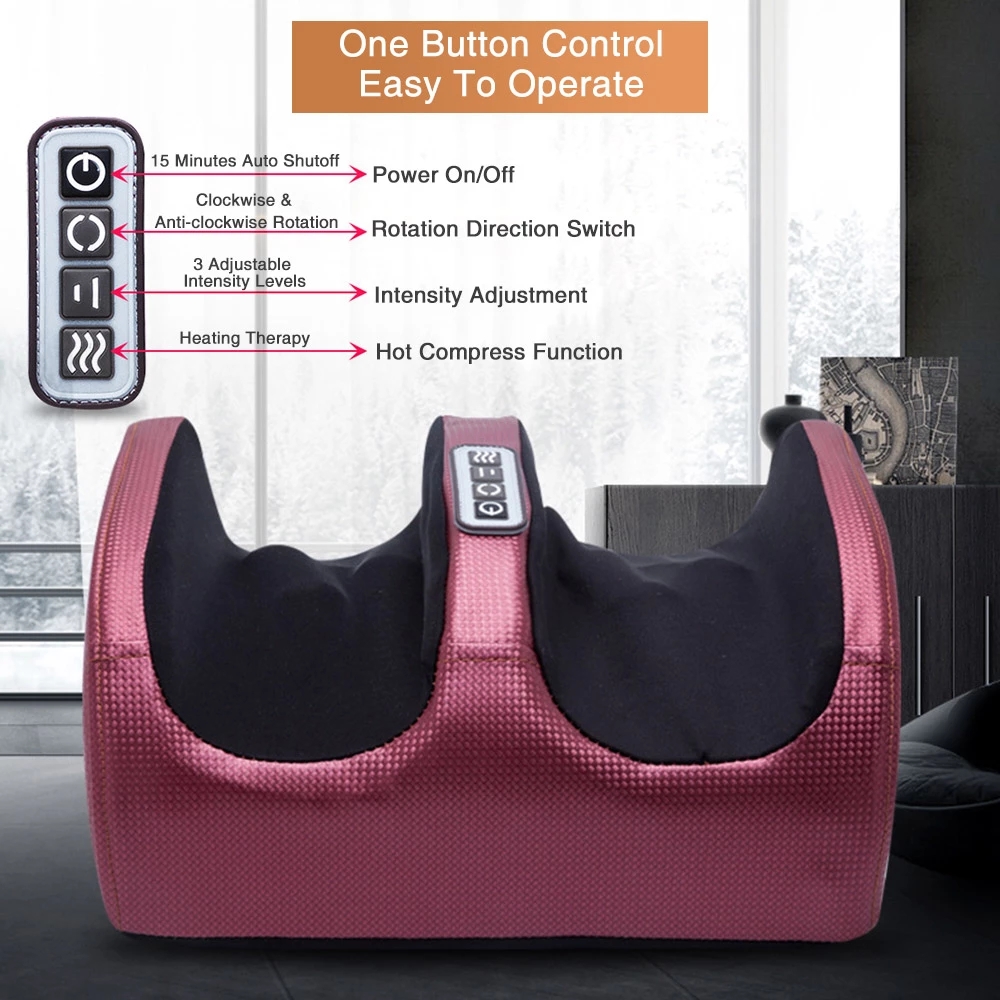 Mesin Pijat Kaki Listrik Shiat - Reflexology Foot Roller ulasan dan harga