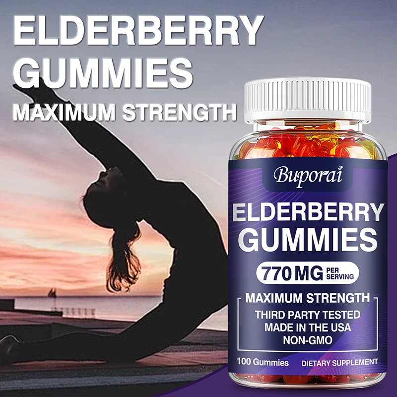 Permen Jeli Elderberry - Mengh - Health Wellness Activities ulasan dan harga