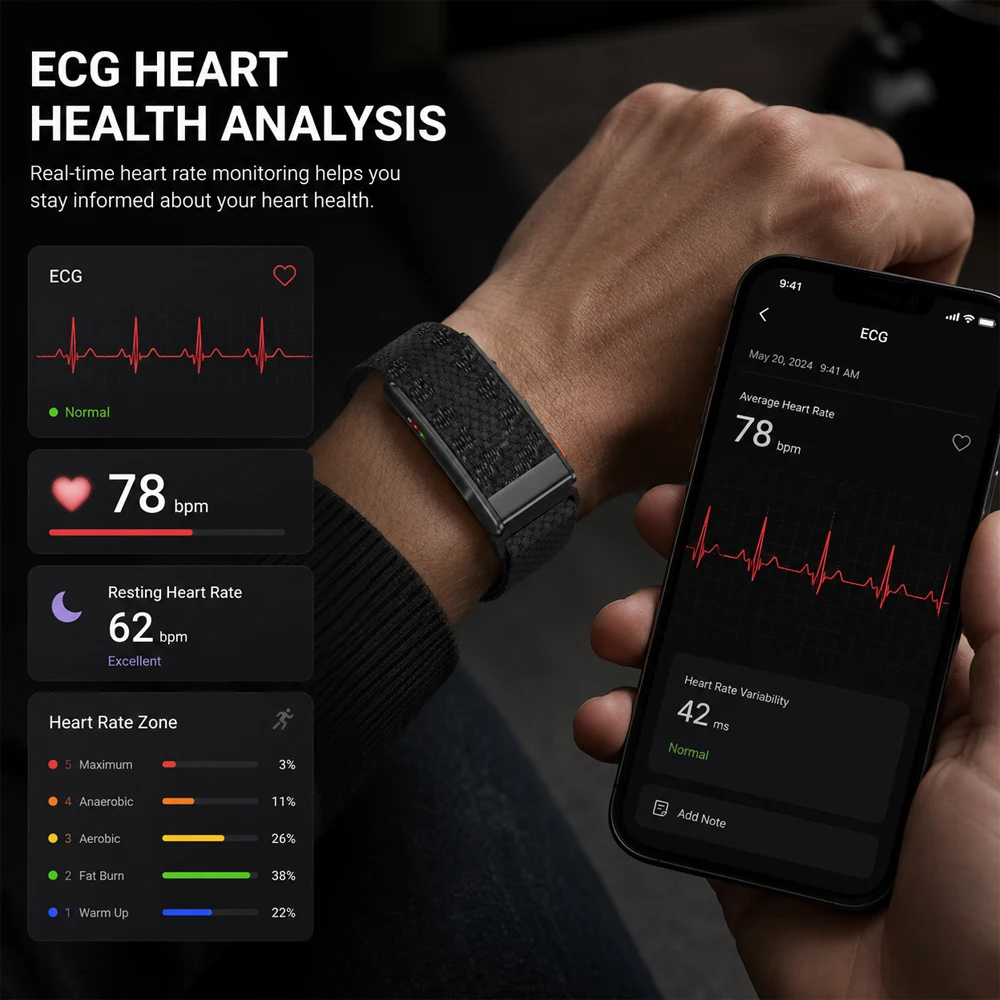 Jam Tangan Pintar Tanpa Layar  - Health Wellness Activities ulasan dan harga