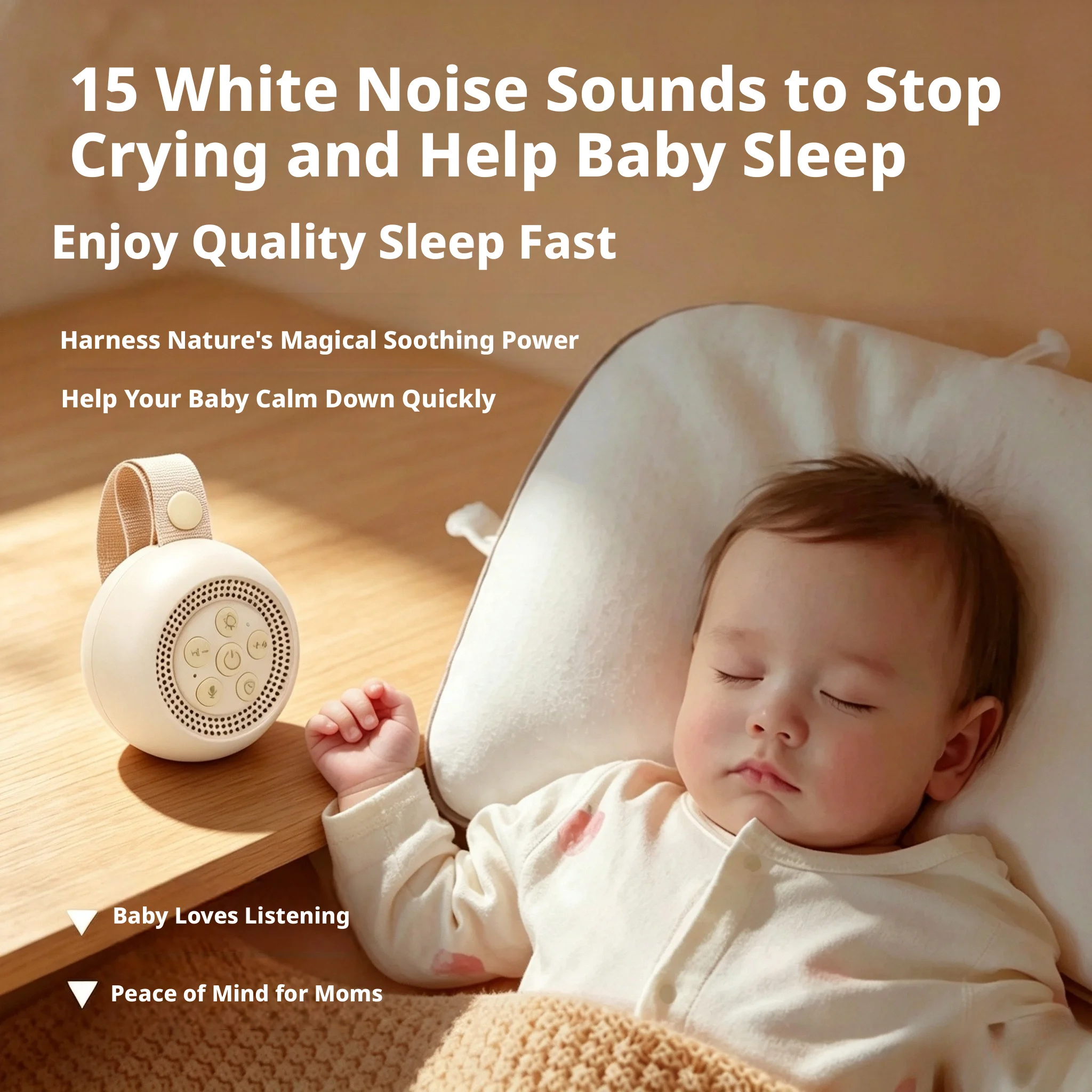 Mesin Suara Putih untuk Tidur  - White Noise Machine Sleep ulasan dan harga